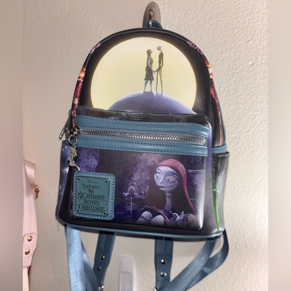 The Nightmare Before Christmas Blue Loungefly Backpack